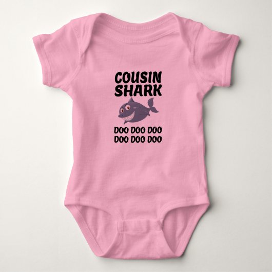 Neef Shark Do Do - Leuke Familie Gear Romper (Voorkant)