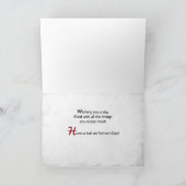 Neef vaders dag basketbal Kaart (Binnen)