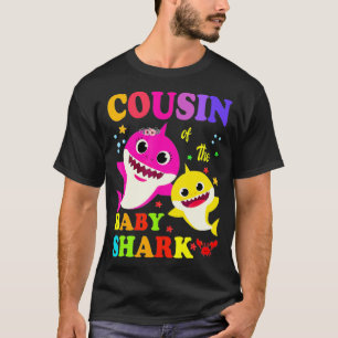 Neef van de Baby Shark Verjaardag Neef Shark _4 T-shirt