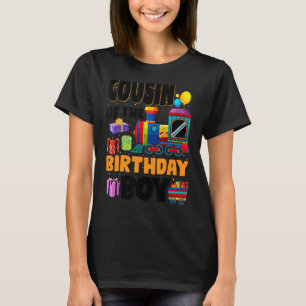 Neef van de Birthday Boy traint Birthday party T-shirt