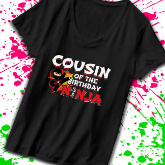Neef van de Birthday Ninja - Birthday Party T-shirt