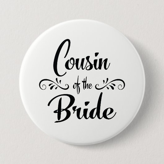 Neef van de bride Wedding Rehearsal Dinner Ronde Button 7,6 Cm (Voorkant)