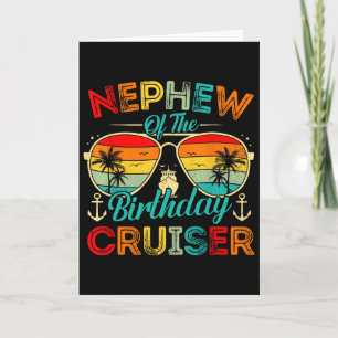 Neef van de verjaardag Cruiser Familie Cruise Verj Kaart