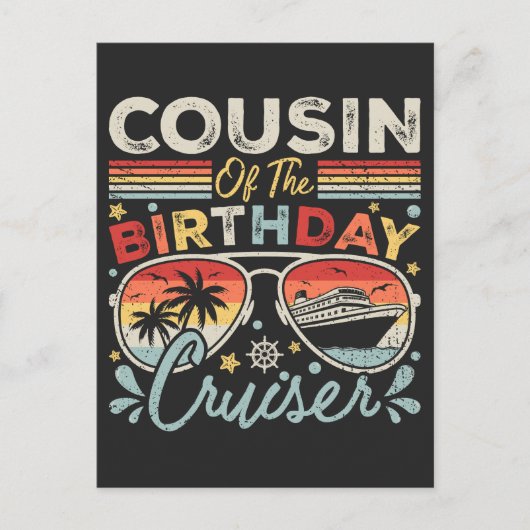 Neef van de verjaardag Cruiser vakantie Briefkaart (Voorkant)