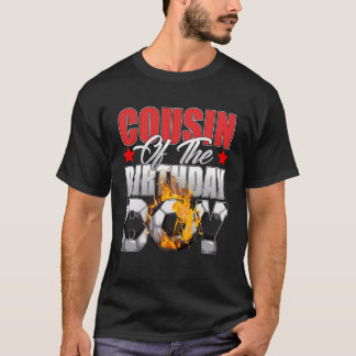 Neef van de verjaardagsjongen Voetbal Dag Viering T-shirt