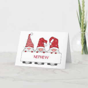 **NEEF** VAN KADOTJE ELFJES VOOR KERSTKAART KAART