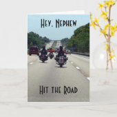 ***NEEFJE*** OP JE VERJAARDAG-RAAK DE WEG KAART (Gele Bloem)