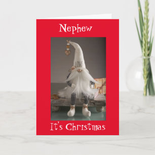 **NEEFJE** VROLIJK KERSTFEEST VAN SWEET GNOME KAART