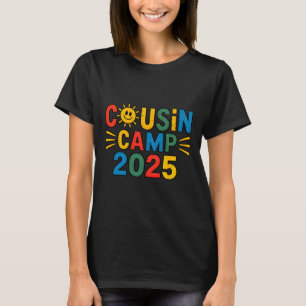 Neefjes Kamp 2025 Camping Kampvuur Liefhebber Zome T-shirt