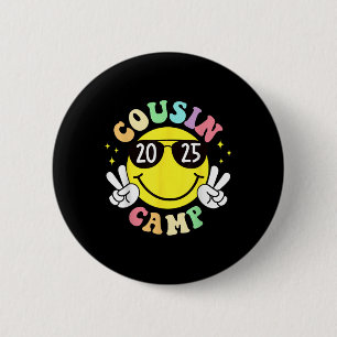 Neefjes Kamp 2025 Kamperen Kampvuur Zomer Vakantie Ronde Button 5,7 Cm