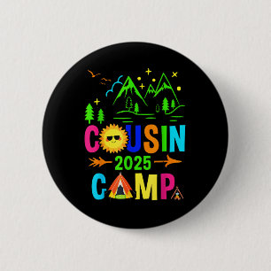Neefjes Kamp 2025 Kamperen Kampvuur Zomer Vakantie Ronde Button 5,7 Cm