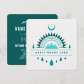 NEELY HENRY LAKE ALABAMA KAART (Voorkant / Achterkant)