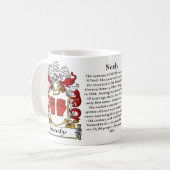 Neely, l'origine, la signification et la tasse de (Devant gauche)