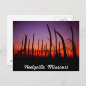 Neelyville Missouri Briefkaart (Voorkant / Achterkant)