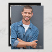 Neem 2 Hollywood Actor Talent Promo Comp Kaart (Voorkant / Achterkant)