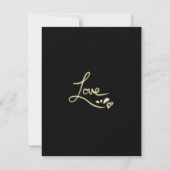 Neem 2 sparen de datum glitter en de ster save the date (Achterkant)