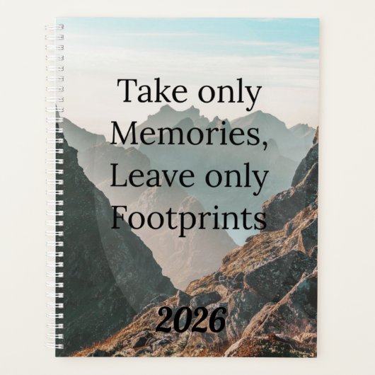 Neem alleen Memories Planner (Voorkant)
