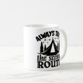 Neem altijd de Schilderachtig route Koffiemok (Voorkant rechts)