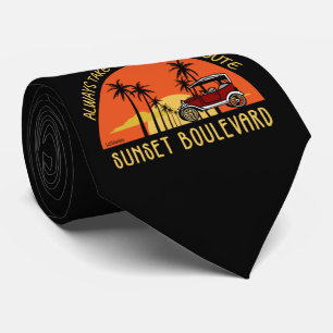 NEEM ALTIJD DE SCHILDERACHTIG ROUTE SUNSET BOULEVA STROPDAS