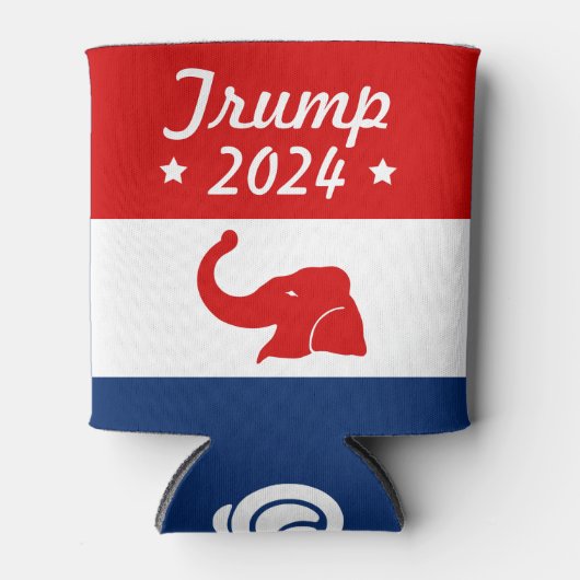 Neem de Amerikaanse Trump 2024 terug Blikjeskoeler (Voorkant)