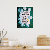 Neem de controle over uw verhaal poster (Keuken)
