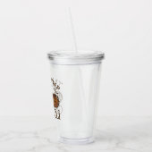 Neem de Italiaanse chocolade-chocolade van Cannoli Acryl Drinkbeker (Links)