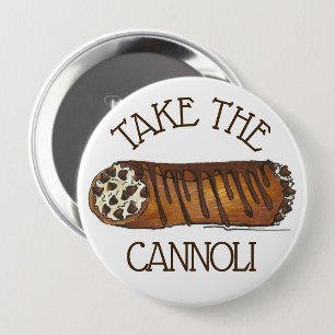 Neem de Italiaanse chocolade-chocolade van Cannoli Ronde Button 4,0 Cm