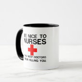 NEEM DE NEUS OM DE DOKERS TE HOUDEN MOK (Voorkant links)