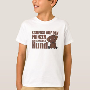 Neem de prins niet, ik neem de Dog Labrador. T-shirt