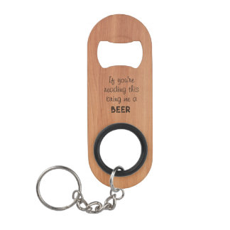 Neem de Sleutelhanger van de bierflesopener mee Mini Flessenopener