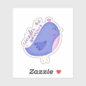 Neem de Sparrows-Sticker Sticker (Vel)