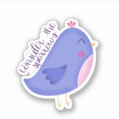 Neem de Sparrows-Sticker Sticker (Voorkant)