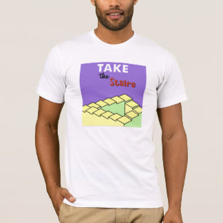 Neem de Stairs (Mannen) T-shirt