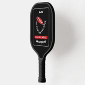 Neem de weg minder gevolgd pickleball paddle (Links)