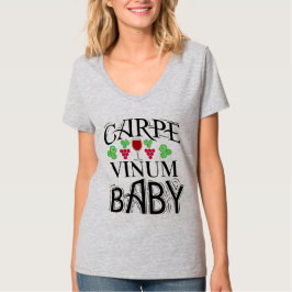 Neem de wijn T-shirt in beslag