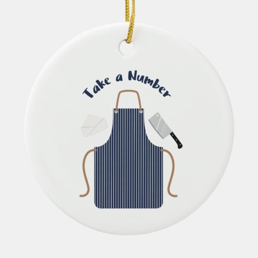 Neem een aantal keramisch ornament (Voorkant)