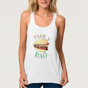 Neem een BAO Pork Belly Bun Chinees Taiwanese Food Tanktop