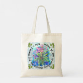 Neem een beslissing tote bag (Achterkant)
