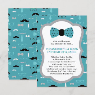 Neem een boek Kaart, klein Man, Baby shower Kaart