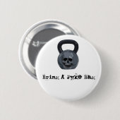 Neem een Button met Puke Bag (Voorkant /achterkant)