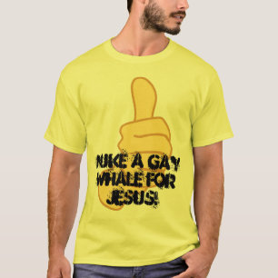 NEEM EEN GAY WHALE T-SHIRT