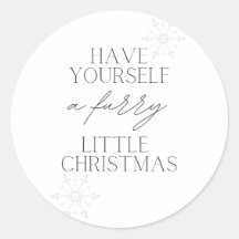 Neem een harige kerst