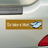 "Neem een heek!"  Bumpersticker (Op auto)