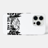 Neem een Hike quote monochrome berglandschap Case-Mate iPhone Case (Achterkant (horizontaal))