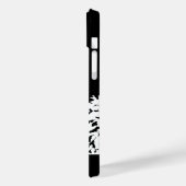 Neem een Hike quote monochrome berglandschap Case-Mate iPhone Case (Achterkant / Links)