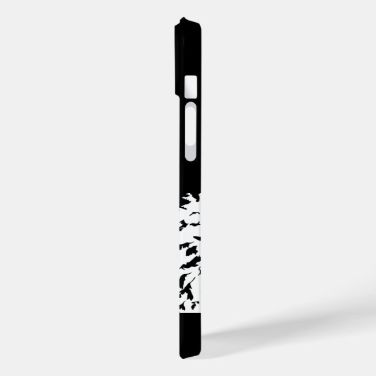 Neem een Hike quote monochrome berglandschap Case-Mate iPhone Case (Achterkant / Links)