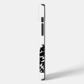 Neem een Hike quote monochrome berglandschap Case-Mate iPhone Case (Achterkant / Links)