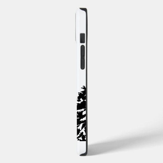 Neem een Hike quote monochrome berglandschap Case-Mate iPhone Case (Achterkant / Links)