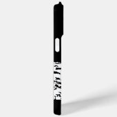 Neem een Hike quote monochrome berglandschap Case-Mate iPhone Case (Achterkant / Rechts)