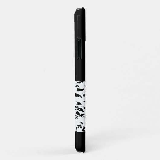 Neem een Hike quote monochrome berglandschap Case-Mate iPhone Case (Achterkant/rechts)